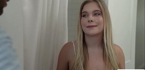  Dirty teen Percy Sires cleaned stepbrothers dick before he fucked her pussy
